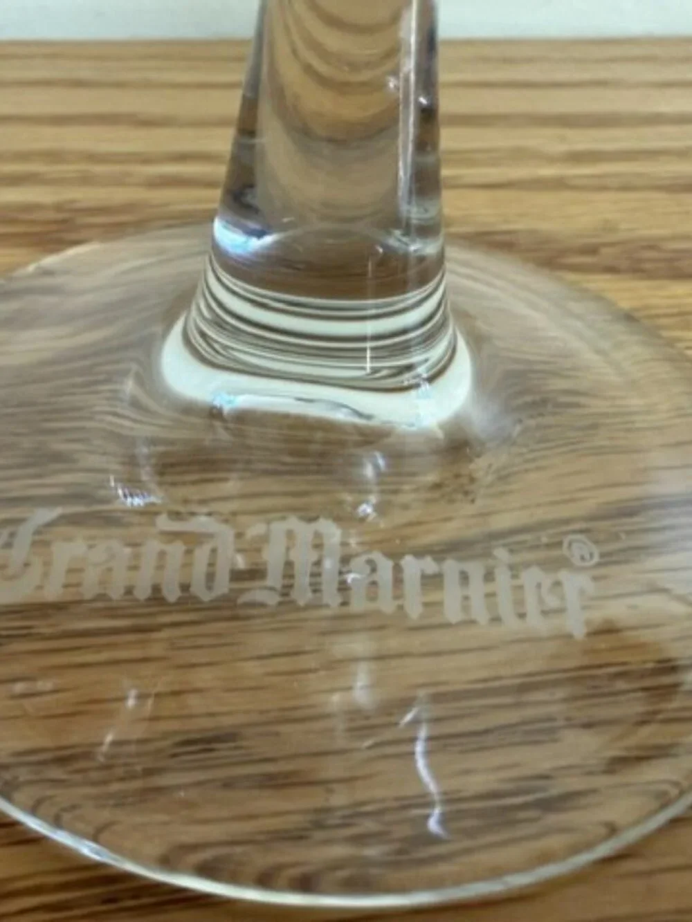 Vintage Grand Marnier Branded Margarita Glasses